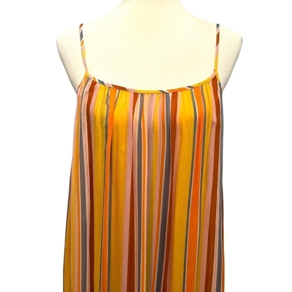 All Saints Paola Stripe Midi Shift Dress Women’s 6 - Picture 5 of 13